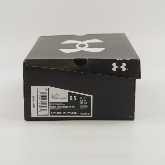 Under Armour Blur Smoke Suede 2.0 MC 3027978-101 Football Cleats Multi-Size main image 4
